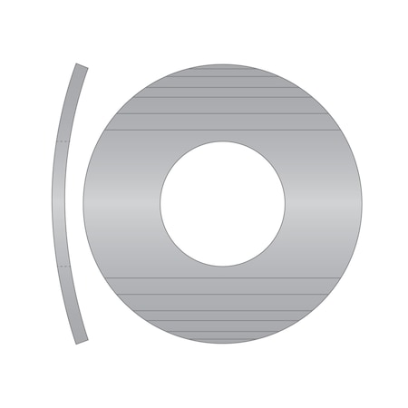 Precision Specialties Curved Washer .672 x .467 x .015 SS CW-437-015-SS